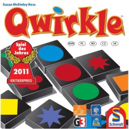 Qwirkle - Formák, színek, kombinációk! társasjáték (Használt)