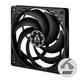 Rendszerhűtő ventilátor 12cm fekete Arctic P12 Slim PWM PST (ACFAN00187A)