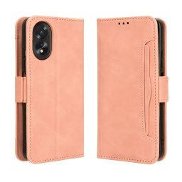 SLOT pénztárca tok Oppo A38 rózsaszín