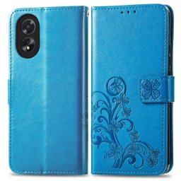 ART FLOWER S pénztárca tok Oppo A38 kék színhez