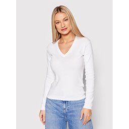 United Colors Of Benetton Sweater 1091D4625 Fehér Regular Fit