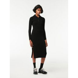 Lacoste Hétköznapi ruha EF0632 Fekete Slim Fit