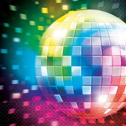 Disco Fever szalvéta 16 db-os 33x33 cm