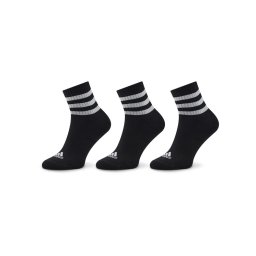 adidas 3 pár uniszex hosszú szárú zokni 3S C Spw Mid 3P IC1317 Fekete