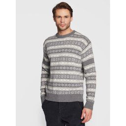 United Colors Of Benetton Sweater 1244K102M Szürke Regular Fit