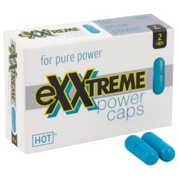 HOT eXXtreme - guarana + koffein étrend-kiegészítő kapszula (2 db)