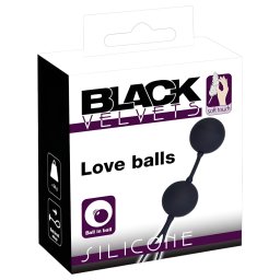 Black Velvets - gésagolyó duó kegel tornához (2 részes)