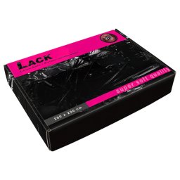 Fetish - lakk lepedő - super soft - 200 × 230 cm (fekete)
