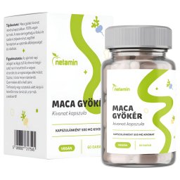 Netamin Maca 500 mg - étrend-kiegészítő kapszula (60 db)