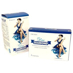 Blue Diamond - természetes étrend-kiegészítő kapszula férfiaknak (8 db)
