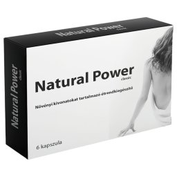 Natural Power - étrend kiegészítő kapszula férfiaknak (6 db)