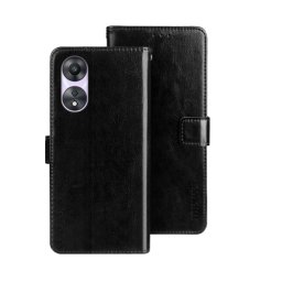 IDEWEI pénztárcavédő Oppo A78 5G fekete