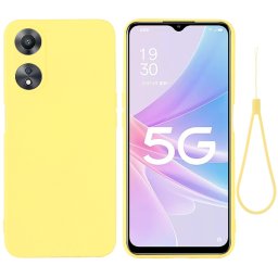 RUBBER Védőburkolat Oppo A78 5G sárga
