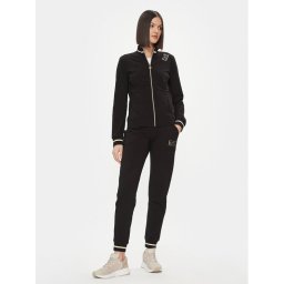 EA7 Emporio Armani Melegítő 3DTV51 TJTXZ 0200 Fekete Regular Fit
