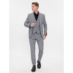 Hugo Öltöny Arti/Hesten241V1X 50509471 Szürke Extra Slim Fit