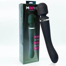 Moove 2in1 masszírozógép és vibrátor (fekete)