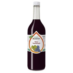 Schäfer BIO Vörösszőlőlé 100%, 700ml