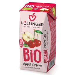 Höllinger BIO Alma-meggy nektár 60%, 3x200ml, tetrapack
