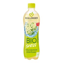 Höllinger BIO Bodzavirág sprizz 500ml, PET palack
