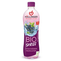 Höllinger BIO Feketeribizli sprizz 500ml, PET palack