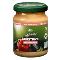 Bio-Zentrale BIO Mediterrán kenyér pástétom 125g, üveges