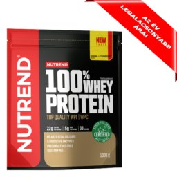 NUTREND 100% Whey Protein 1000g Banana+Strawberry