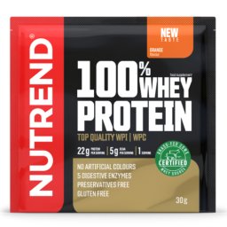 NUTREND 100% Whey Protein 10x30g Orange
