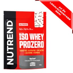 NUTREND Iso Whey Prozero 500g Cookies & Cream