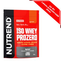 NUTREND Iso Whey Prozero 500g Salted Caramel
