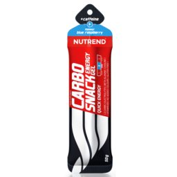NUTREND CARBOSNACK with Caffeine Tasak 50g Blue Raspberry (18)