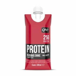 QNT Delicious Whey Shake Strawberry 330ml (12)