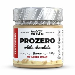 NUTREND DeNuts 250g Cream Prozero with White Chocolate