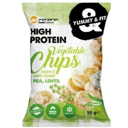 FORPRO Protein Vegetable Chips (Onion, Sour Cream) 15x50g
