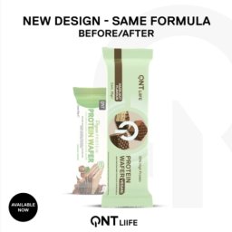 QNT Vegan Wafer bar Hazelnut 12x35g