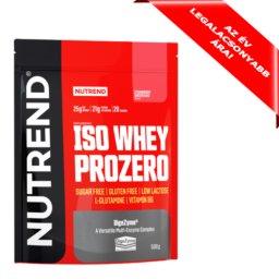 NUTREND Iso Whey Prozero 500g Strawberry Cheesecake