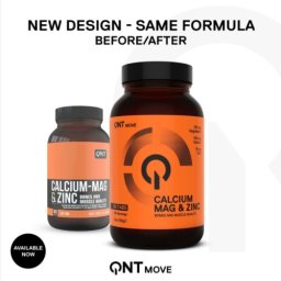 QNT Calcium Magnesium Zinc 60 Tabs