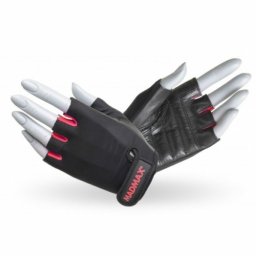 MADMAX Rainbow Fitness Kesztyű - Black/Pink L