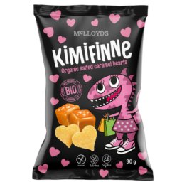 McLloyd's BIO Kimifinne Salted Caramel Hearts 30 g