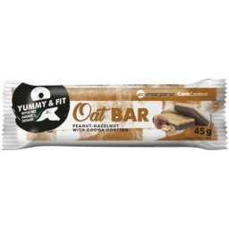 FORPRO Oat Bar Zabszelet Peanut-Hazelnut with Cocoa Coating 30x45g