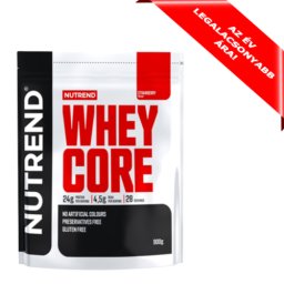 NUTREND Whey Core 900 g Strawberry