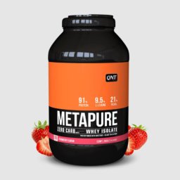 QNT METAPURE Zero Carb Whey Isolate 2000g Strawberry