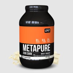 QNT METAPURE Zero Carb Whey Isolate 908g White Chocolate
