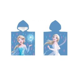 Disney Jégvarázs Snow strand törölköző poncsó 50x100 cm