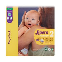 Libero Comfort 2 Mega Pack 3-6kg 108db
