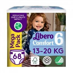 Libero Comfort 6 Mega Pack 13-20kg 68db