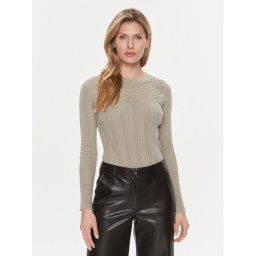 Guess Sweater Marie Rn Lt W4RR23 Z3C71 Bézs Slim Fit