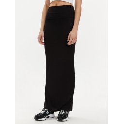 Gina Tricot Maxi szoknya 22434 Fekete Slim Fit