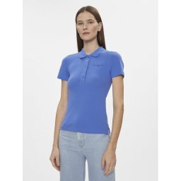 Tommy Hilfiger Pólóing Slim Mini Corp Logo Polo Ss WW0WW41032 Sötétkék Slim Fit