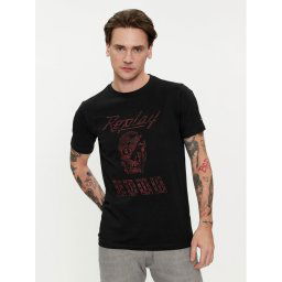 Replay Póló M6761.000.23608P Fekete Regular Fit