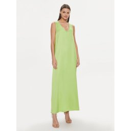 Fracomina Nyári ruha FJ24SD3014W64101 Zöld Loose Fit